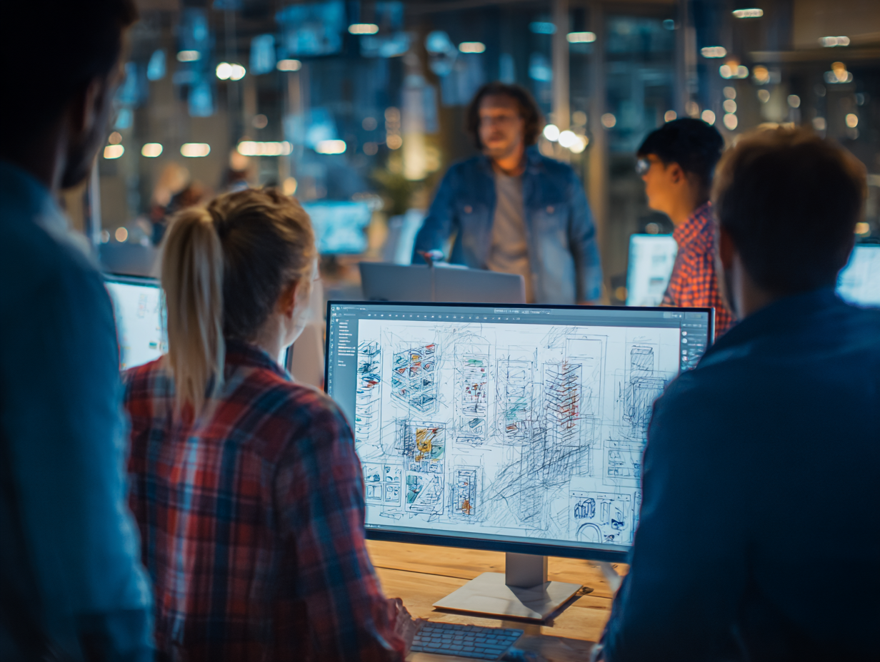 Illustration of secure mobile data flow